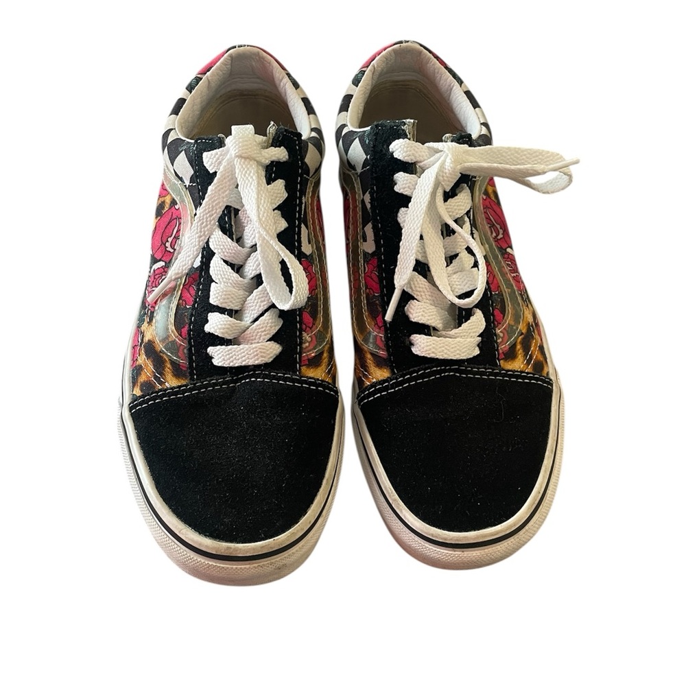 Vans Sk8 Shoes Rose Cheetah Print
With Checkers - Picture 2 of 7